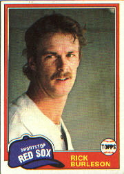 1981 Topps Baseball Cards      455     Rick Burleson